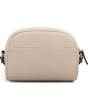 Radley The Daily Small Leather Zip Around Crossbody Bag - Natural