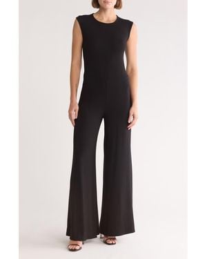 Go Couture Sleeveless Jumpsuit - Black