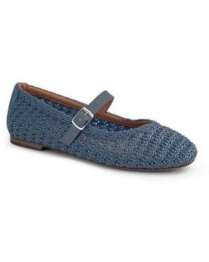Me Too Shelby Mary Jane Flat - Blue