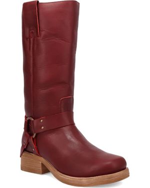 Dingo Rip Harness Boot - Red