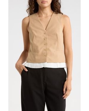 Jonathan Simkhai Laiken Vest - Natural