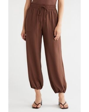 Sanctuary Balloon Leg Pants - Brown