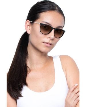 Ray-Ban Erika 54Mm Gradient Round Sunglasses - Multicolor