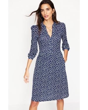 Boden Naomi Relaxed Jersey Dress - Blue
