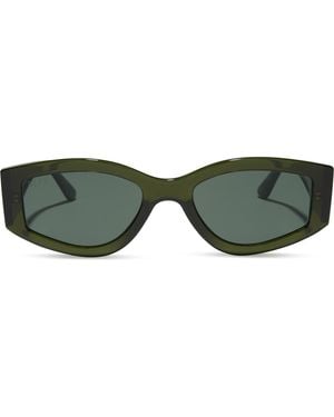 DIFF 55Mm Kai Slim Sunglasses - Green