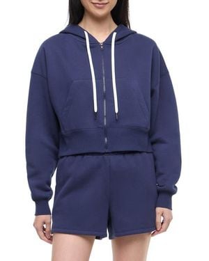 Balance Collection Dottie Hoodie & Short Set - Blue