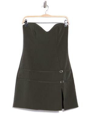 ASOS Sweetheart Neckline Minidress - Green