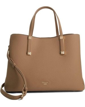 Dune Dorrie Faux Leather Tote - Brown