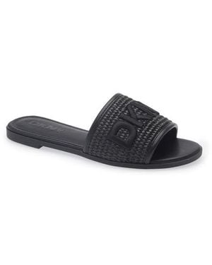 DKNY Winslet Slide Sandal - Black