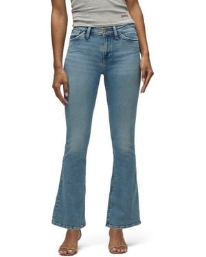 Hudson Jeans Nico Mid Rise Bootcut Jeans - Blue