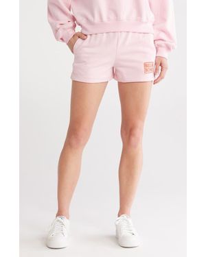 Billabong Wave Runner Fleece Shorts - Pink