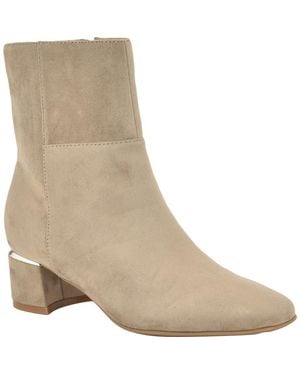 Calvin Klein Parry Faux Suede Bootie - Natural