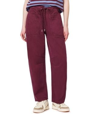 Scotch & Soda The Arc Pull On Barrel Leg Pants - Red
