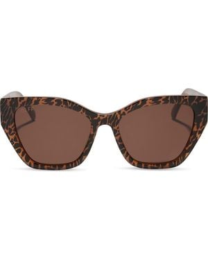 DIFF Evie 54Mm Cat Eye Sunglasses - Brown