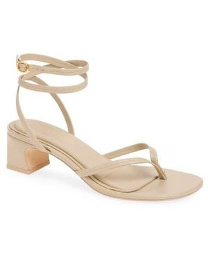 Rag & Bone Gemma Ankle Strap Sandal - Natural