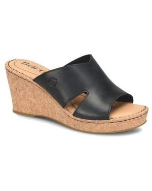 Børn Sorine Platform Wedge Sandal - Black