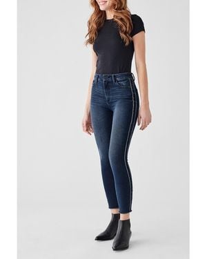 DL1961 Farrow Ankle High Rise Jeans - Blue