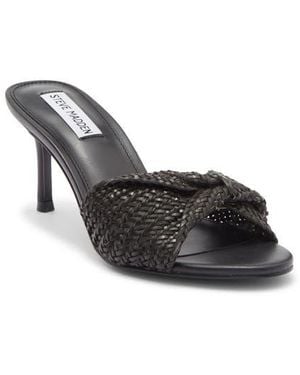 Steve Madden Russo Slide Sandal - Black
