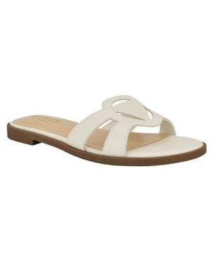 Guess Mazzie Slide Sandal - White