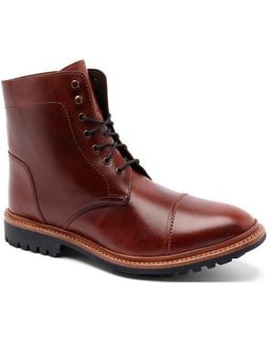 Anthony Veer Ranveer Cap Toe Boot - Brown