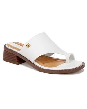 Franco Sarto Sia Slide Sandal - White