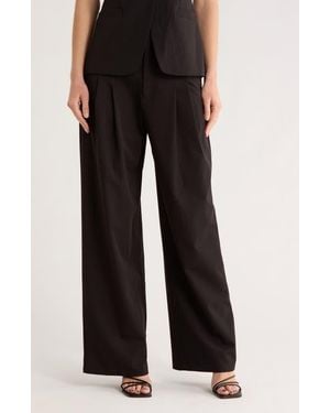 Wayf Pleated Pants - Black