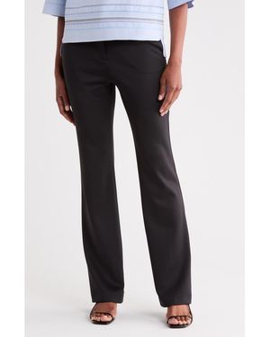 Longchamp High Waist Flare Leg Pants - Black