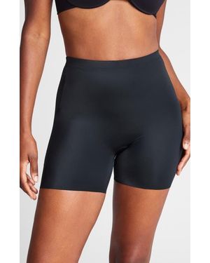 Spanx Shaping Mid Thigh Shorts - Blue