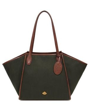 New Amsterdam Leatherworks Waverly Twill Tote - Black