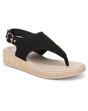 LifeStride Beachy Platform Sandal - Black