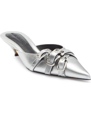 Marc Jacobs The Emma Kitten Heel Mule - Metallic