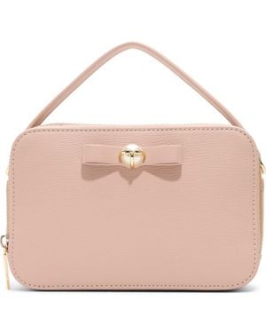 Ted Baker Teena Faux Leather Top Handle Bag - Pink