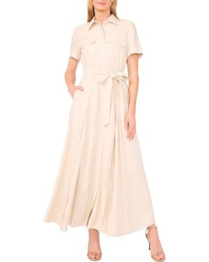 Ted Baker Short Sleeve Belted Shirtdress - Pink