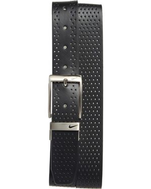 Nike Perforated Reversible Belt - Gray