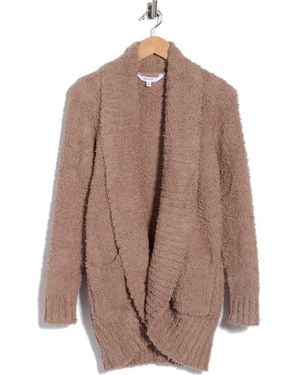 Honeydew Intimates Open Front Knit Cardigan - Brown