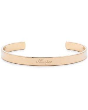 Brook and York Personalized Name Cuff - Metallic
