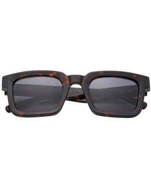 Ted Baker 51Mm Polarized Square Sunglasses - Black