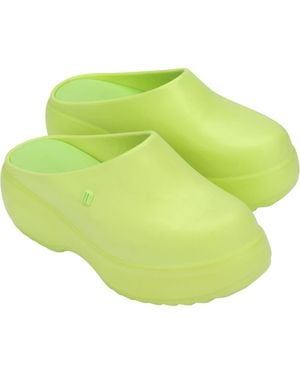 Melissa Free Platform Clog - Green