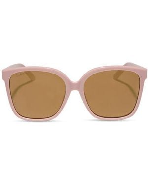 DIFF Hazel 58Mm Square Sunglasses - Multicolor