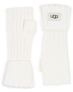 UGG Ugg Knit Boucle Armwarmer - White