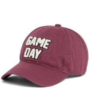 David & Young 'Game Day' Chenille Baseball Cap - Red