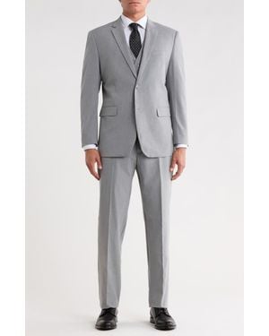 Braveman Classic Fit 3-Piece Suit - Gray