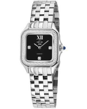 Gv2 Milan Diamond Dial Bracelet Watch, 27.5Mm - Black