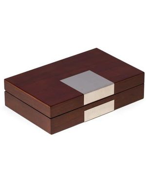 Bey-berk Valet Storage Box - Brown