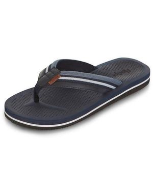FLOOPI James Canvas Flip Flop - Black