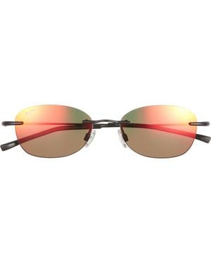 Maui Jim 51Mm Core Oval Polarized Sunglasses - Pink