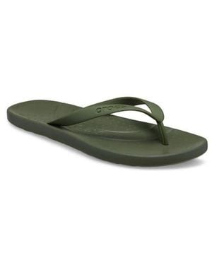 Crocs™ Gender Inclusive Flip Flop Sandal - Green