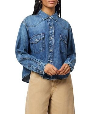Scotch & Soda Denim Western Shirt - Blue