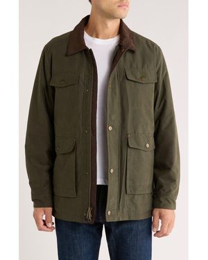 Rainforest The Fireside Waffle Knit Henley - Green