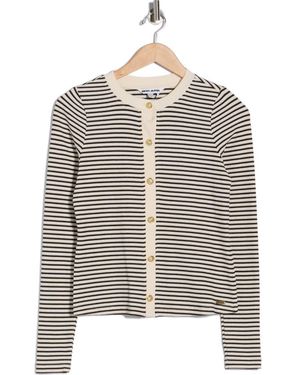 DKNY Rib Knit Cardigan - Multicolor